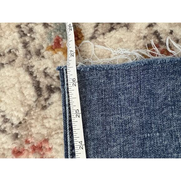 Hint Of Blu Sine 26 Flare Jeans Raw Hem 26.5” Inseam - Picture 10 of 11